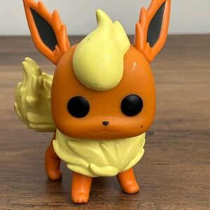 POKEMON Games Funko POP! #629 FlAREON Vinyl Figure 2022 Loose Toy Collectible